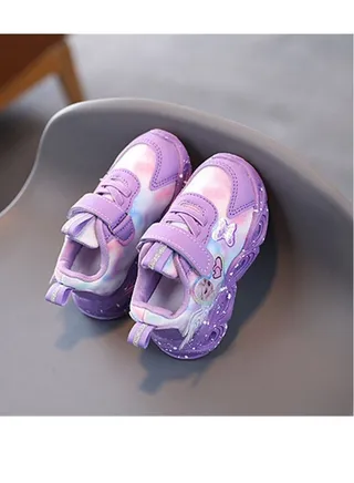 Fashion LED Flash Shoes Purple 