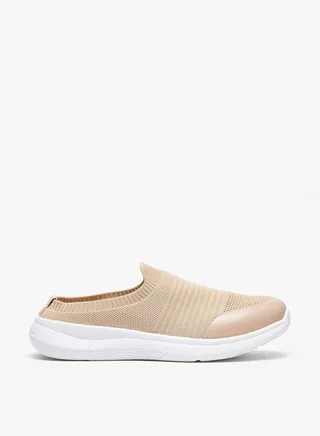 Women's Textured Slip-On Mules 
