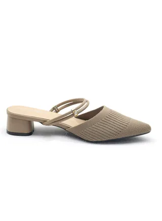 SD Felano Women's Formal Shoes | Closed Toe, Casual Slip-On Kitten Heels for Girls & Ladies | Lightweight Women's Fashion Shoes for Party Bride Wedding Dress Shoes 