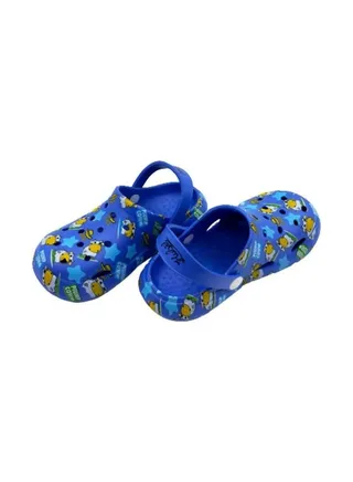 Nonslip Shower Pool Cartoon Clogs Blue 