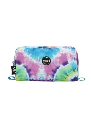 Junior Tie Dye Purple & Turqoise MultiColor Pencil Case 