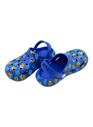 Nonslip Shower Pool Cartoon Clogs Blue 
