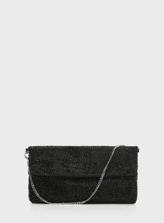 Otto Flap Over Chain Detailed Clutches
