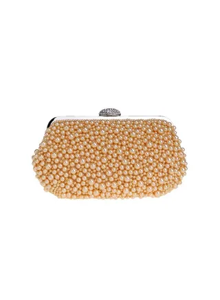Pearl Studded Clutch 