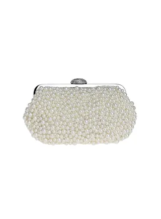 Pearl Studded Clutch 