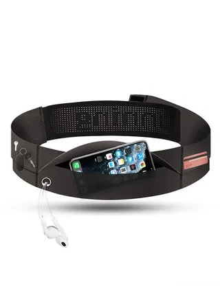 Waistband Running Belt for Phone Holder Pocket fits Phones UP to 7.5inch Women Men Wallking Fitness Jogging Workout Gym Sports Travel Exercise Running Waist Pack 