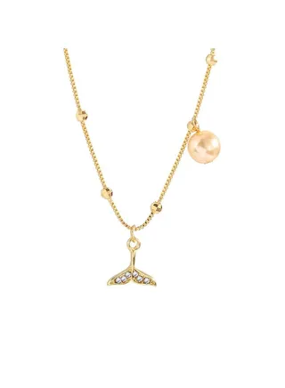 Fashion Pearl Bracelet Personalized Fishtail Diamond Bracelet Cold and Versatile 