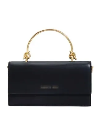 Metal Handle Elegant Clutch 