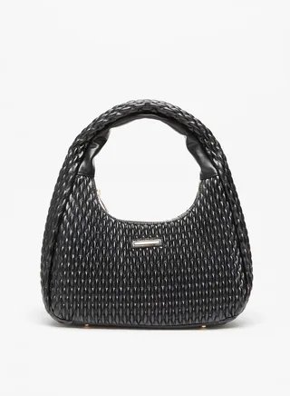 Women Quilted Clutch with Wrist Loop 