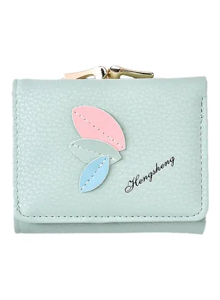 Multifunctional Leather Wallet Green 