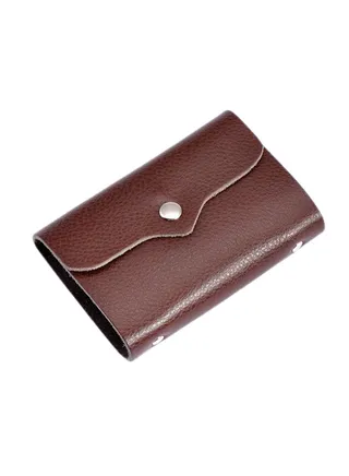 Leather Wallet Brown 