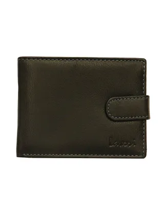 Designer Leather Wallet Black 