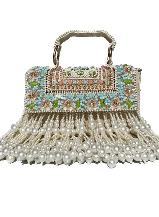 Pearl Beaded Box 