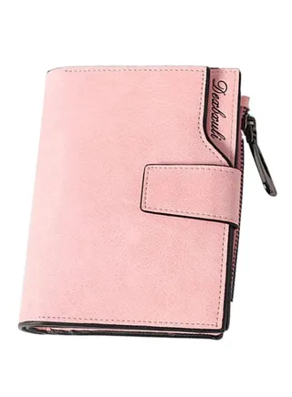 Vintage Design Wallet Pink 