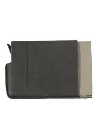 Multifunctional Leather Wallet Black 