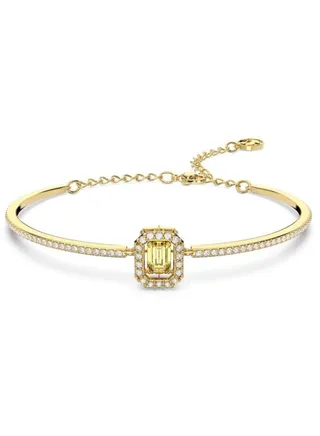 Swarovski Millenia Bracelet Octagon Cut Gold Tone Plated 