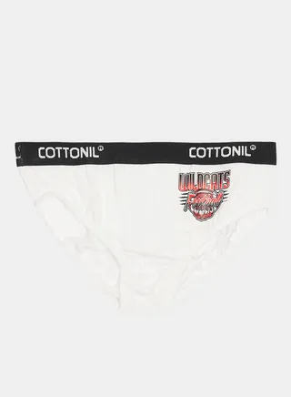 Cottonil Relax Brief For Men - White;M 