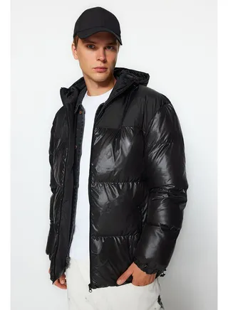 Winter Jacket - Black - Puffer 
