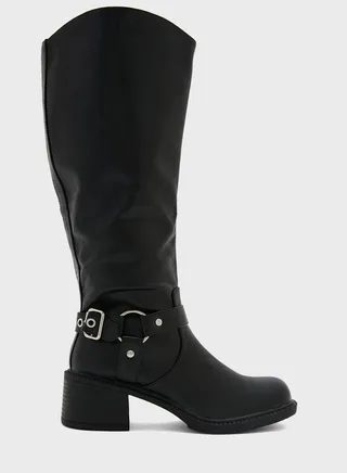 Biker High Boots