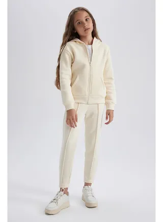 Girl Jogger - Standart Fit Knitted Trousers 