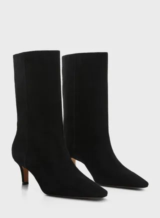 Hiro Mid Heel Ankle Boots 