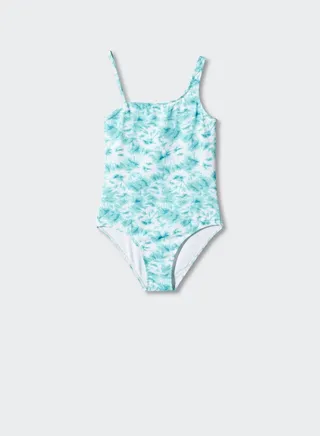Kids Tie-Dye Print Swimsuit 