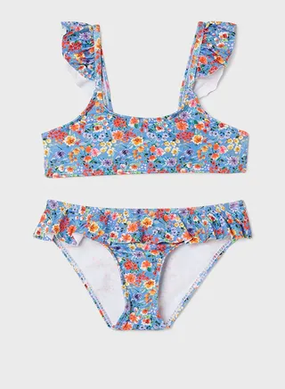 Kids Floral Bikini 