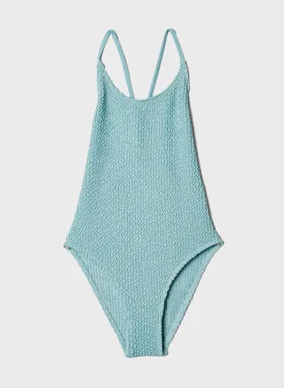 Kids Textured Swimsuit 