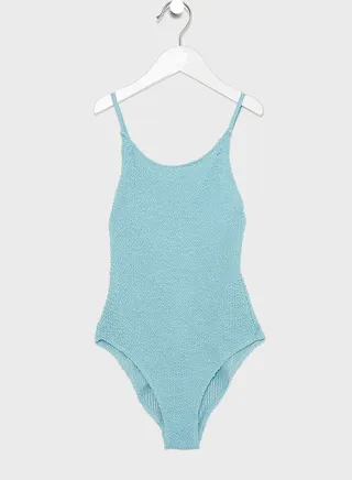 Kids Ribbed Swimsuit 