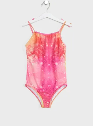 Youth Printed Swimsuit 