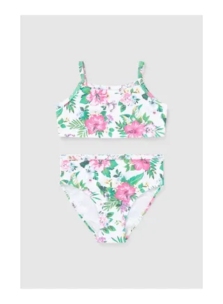 Family Swim Toddler Girl Floral Bikini 