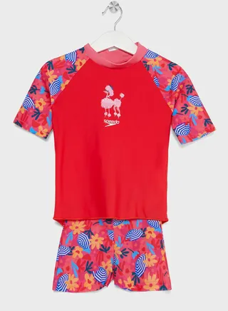 Kids Digital Rash Top Set 