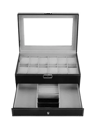 12-Grid Double Layer Watch Storage Box ZG1046401 
