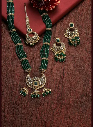 Kundan Gold Plated Necklace Set