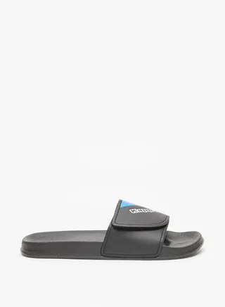 Boys' Panelled Slip-On Slide Slippers 