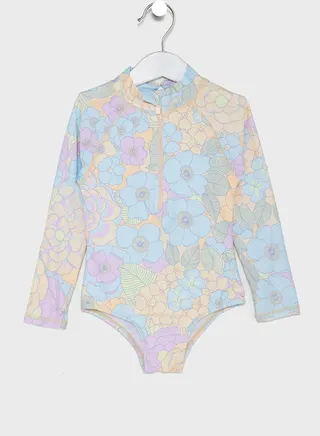 Kids Printed Swimsuit 