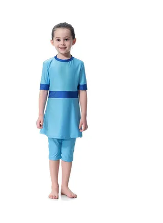 Swimwear Burkini With Pyjama Blue 