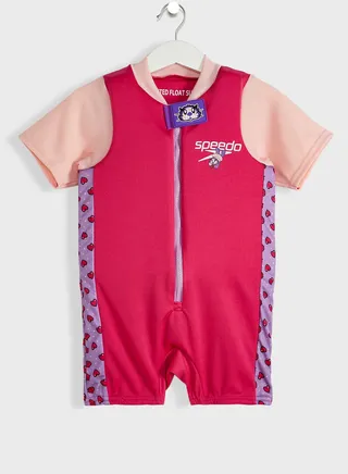 Kids Logo Printed Float Suit 