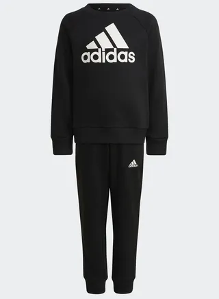 Little Kids Badge of Sport French Terry Tracksuit 