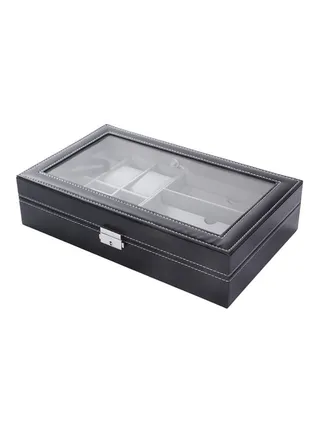 6-Grid Watch Storage Box 
