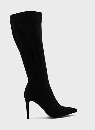 High Heel Point Toe Boot