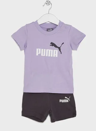 Infants Minicats Tee & Shorts Set 