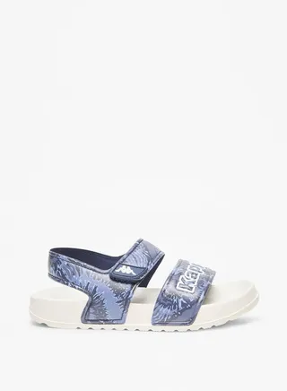 Boys' Printed Floaters with Hook and Loop Closure 