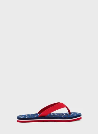 Kids Flag Flip Flops 