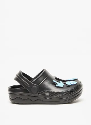 Boys Marvel Spider-Man Clog with Applique Detail and Backstrap 