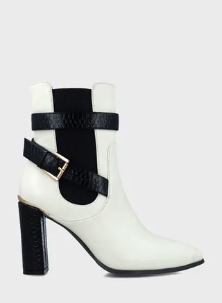 Pointed Toe Ankle Boots 