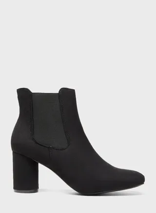 Almond Toe Ankle Boots 