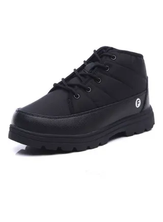 Waterproof Coating Snow Casual Boots Black 