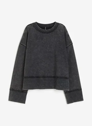 Crew Neck Oversized Sweatshirt