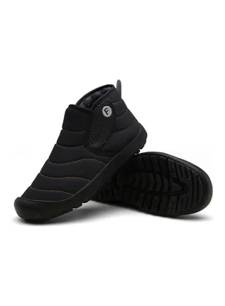 High Top Casual Snow Boots Black 